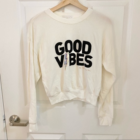 “Good Vibes” Spiritual Gangster Sweatshirt - Picture 2 of 3